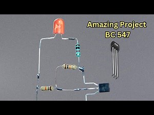 Amazing electronic Project using BC547 #electroniccircuit