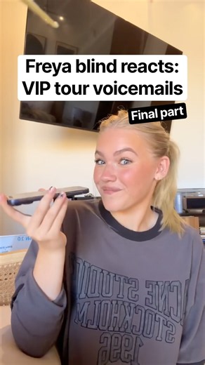 Final part!! Loved hearing your messages! Excited for more when tour starts again in 5 days!!! 💙✨💫
