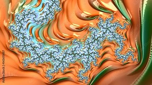 Animated Fractal in a Seamless Loop made with Frax, Mandelbrot