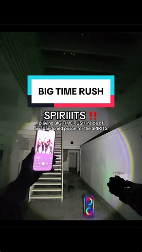Playing Big Time Rush Inside an Abandoned Haunted Prison