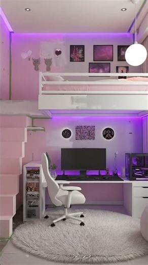 This Pink Gaming Room Is Pure Aesthetic
