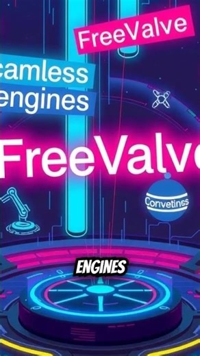 This Engine Has No Camshaft (Camless Engine Explained) #CamlessEngine #FreeValve