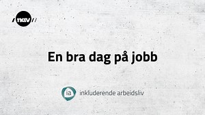 En bra dag på jobb.