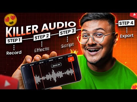 How to Record & Edit Voice Like a Pro on Your Mobile (No Extra Gear!) 🔥