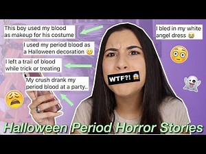 Period HORROR Stories (Halloween Edition) | Just Sharon