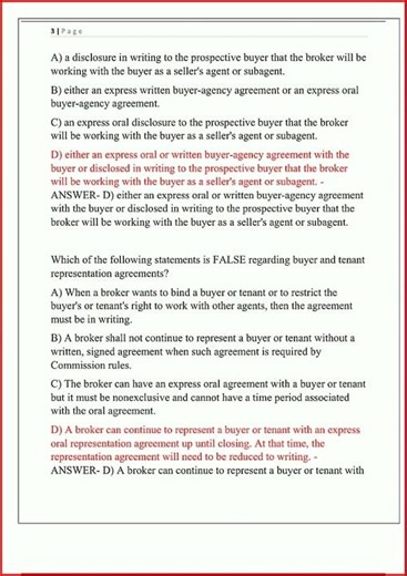 301 Nc Post Licensing Exam Practice Exam And Study Guide New video