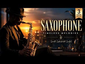 Smooth Saxophone Jazz 🎷 Relaxing Music for Deep Sleep, Study & Stress Relief