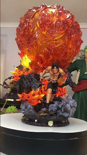 #118 Portgas D. Ace — Fire Fist Explosion! One Piece Statue Showcase