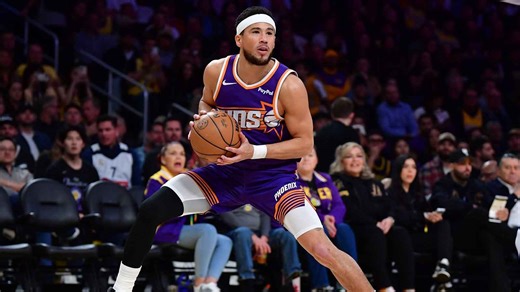 Suns' Devin Booker exits Lakers clash with groin injury