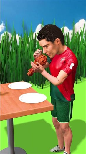 Cristiano Ronaldo Vs Toilet #scaryteacher3d #shorts #animation