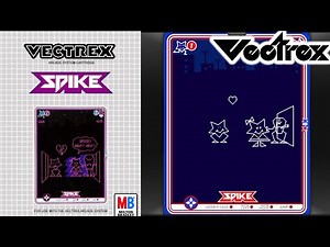 Spike Vectrex 4k Gameplay