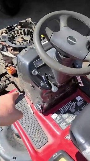 If Your Lawn Tractor Dies When Releasing Clutch Pedal CHECK THIS!