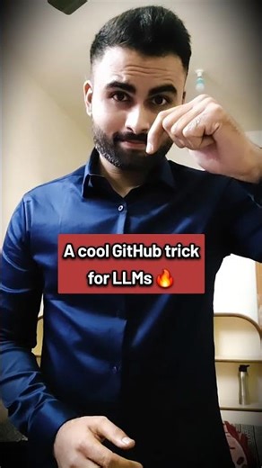 This GitHub trick is wild 🤯 #html #ai #javascript #coding #webdevelopment #github