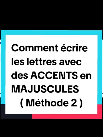 Comment écrire les lettres accentuées sur clavier