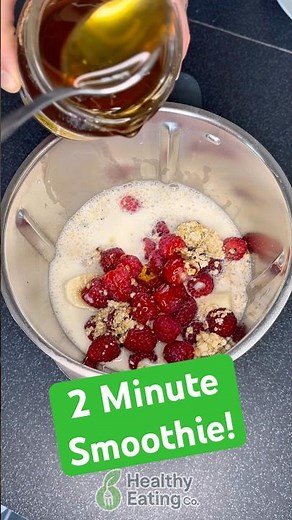 2-Minute Breakfast Smoothie | Quick, Easy and Healthy! The Perfect For The Whole Family!