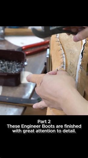 Crafting Engineer Boots with Precision