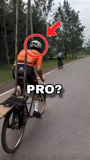 Pro Cyclist HUMBLED by Local Boy! 🤯