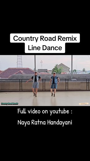 Country Road Remix Line Dance Choreo by Heru Tian (INA) - June 2024 Beginner Level 32 Count - 4 Wall Music : Country Roads Remix - Hermes House Band #linedance #linedancelovers #countrymusic #country #countryroads