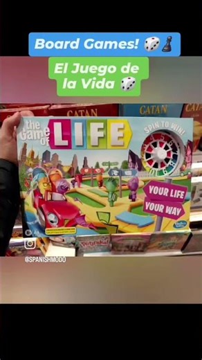 Learn board game names in Spanish! 🤠🗯️🇪🇦🎲
