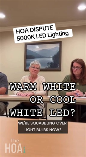 The Debate Over Cool White LED Bulbs in HOAs