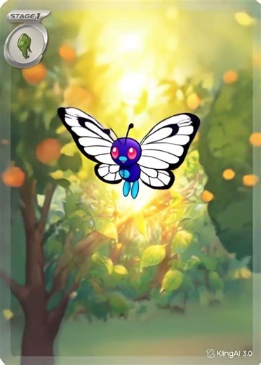 From Shell to Sky: Butterfree! ☁️🦋 #fanart #pokemon151 #pokemoncards #PTCG #Pokemon
