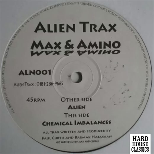 Max & Amino - Alien 💽 This track was released in 1996 on Alien Trax 🎧 #maxandamino #alientrax #hardhouse #nrg #hardhouseclassics