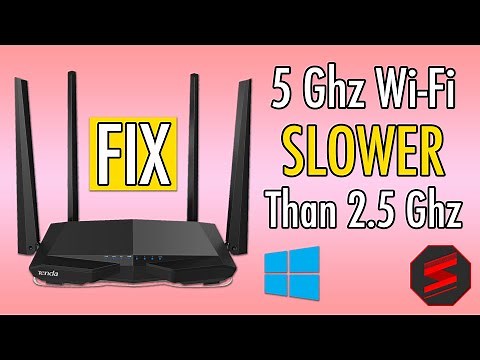 FIX 5 Ghz Wi-Fi SLOW Windows 10 (Also BOOTCAMP)