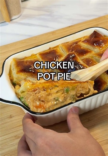Resipi Chicken Pot Pie Sedap dan Mudah