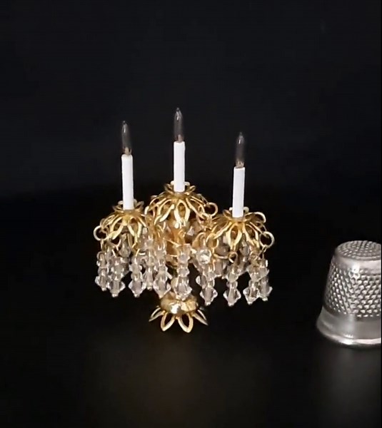 Tea Table - Miniature French Louis XVI Style - Wood and Gold - Dollhouse at 1/12 Scale - Handmade in France (normandy). - Etsy