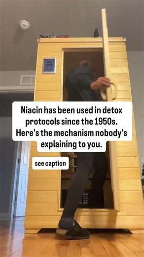 Niacin has been used in detox protocols since the 1950s