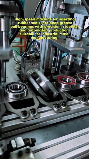 “High-Speed Deep Groove Ball Bearing Assembly Machine Extreme Precision Manufacturing Process