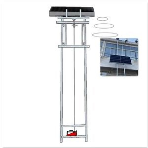 Electric Solar Panel Ladder Lift Photovoltaic Panel Hoist Lift Glass Door Window Elevator
