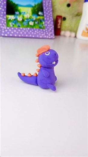 How To Make Dinosaurs Easily With Clay | #diy #clay #craft
