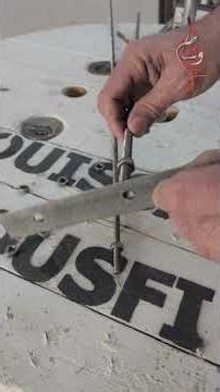 Making a simple giant circular cutting guide for a router #diy