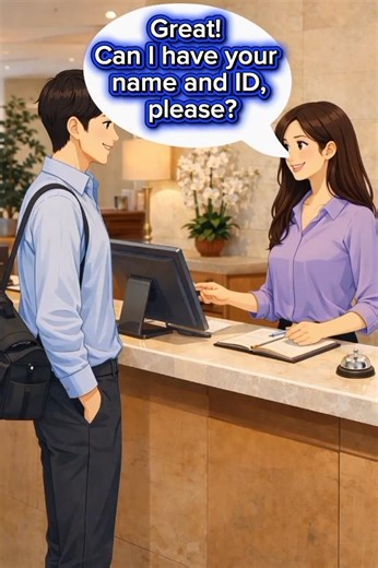 Leo at the Hotel – English Conversation (Part 2)