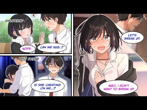 [Manga Dub] The cool beautiful girlfriend was hugging my best friend...