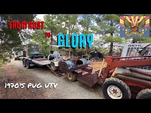 Full Restoration of an Abandoned 1970's PUG UTV