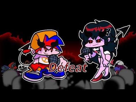 Demon Fight (FNF Defeat but YDC & Smiley sing it (+ demon form included))