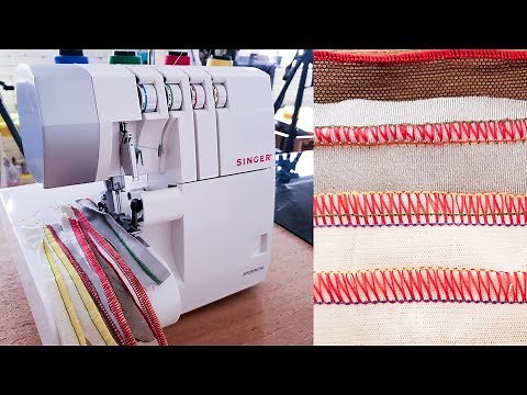 Singer Ultralock 14SH754 - Aula Completa com Passagem de Linha e Manuseio