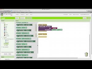 App Inventor 2 Tutorial TinyDB speichern und öffnen Texteingabe