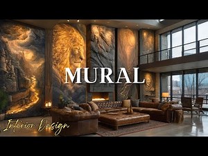 Luxury Mural Interiors: Transform Your Walls into Timeless Works of Art