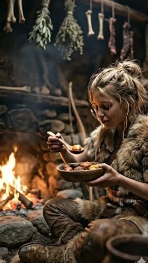 POV: What If You Lived Inside a Hidden Neanderthal Bunker? 🪵🔥