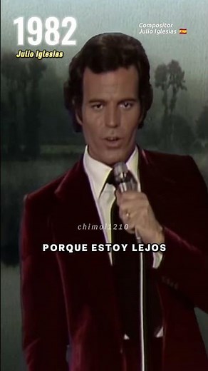 Julio Iglesias Un Canto A Galicia Letra #shorts #julioiglesias #julioiglesiasgreatesthits #los80s