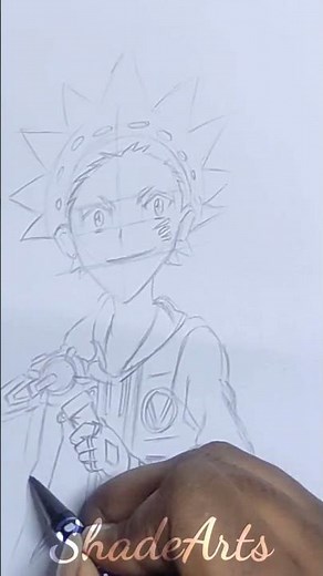 How To Draw Valt Aoi From Beyblade