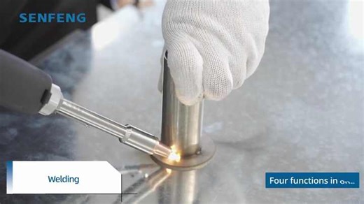 New 2000W Handheld Fiber Laser Welding Machine with Rust Removal & Cleaning High Productivity Air Cooling