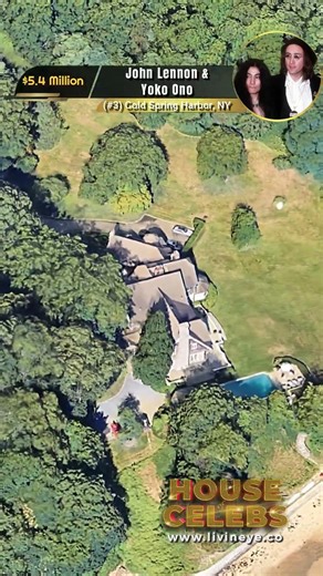 🎵 John Lennon & Yoko Ono’s Former Cold Spring Harbor Estate – $5.4 Million New York Home (#3) 🌿✨