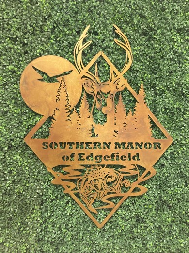 Free Shipping | Custom Metal Signs | Outdoor Business Sign | Industrial Metal Signage | Display - Etsy