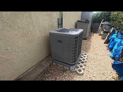 Carrier Performance Two Stage AC Condenser Installation - 24TPA760W003