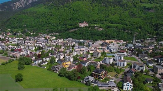 Vaduz from the Sky: Drone Views Of Liechtenstein's Medieval Gem