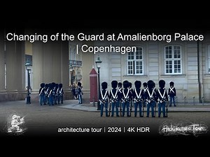 Changing of the Guard at Amalienborg Palace | Copenhagen | Royal Tradition in 4K HDR